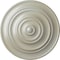 Ekena Millwork Classic Ceiling Medallion (Fits Canopies up to 4 1/8"), Hand-Painted Flash Blue, 13 1/4"OD x 1/2"P CM13CLFBS - alternate 1